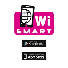 Aeroterma Smart WIFI, IPX4, iOS, Android, LCD touch, Temporizator Home