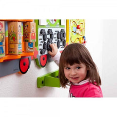 Aplicatie de perete Trenuletul cu ceas