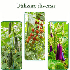 Arac plante lungime 120 cm diametru 16 mm teava otel si plastic