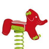Balansoar pe arc pentru copii Elefant HDPE cu prindere in beton KBT