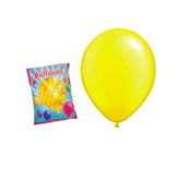 Baloane galbene Party 30 cm late- Set 100 bucati