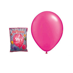 Baloane Party Roz diametru 30 cm din Latex set 100 bucati