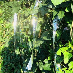 Banda reflectorizanta anti pasari model holografic pvc latime 5 cm 80 margintie