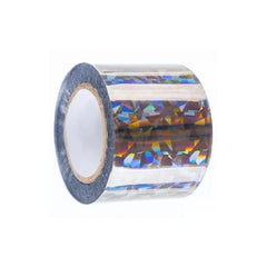 Banda reflectorizanta anti pasari model holografic pvc latime 5 cm 80 margintie
