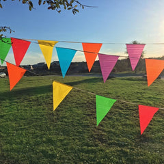 Banner stegulete Multicolore lungime 30 m 48 diverse evenimente