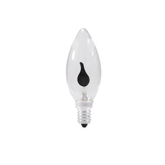 Bec efect flacara putere 3w soclu e14 lumina 2700k 3 kwh forma lumanare
