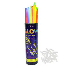 Betisoare bratari luminoase glow sticks diverse culori set 100 bucati