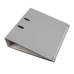 Biblioraft arhivare documente format a4 cotor 7.5 cm bordura metalica diverse culori culoare gri