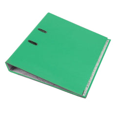 Biblioraft plastifiat a4 latime cotor 5 cm bordura metalica diverse culori culoare verde