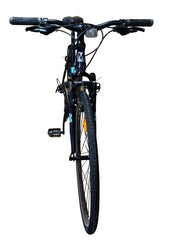 Bicicleta dama 700c hibrid munte oras 21 viteze shimano v-brake cadru 17 inch aluminiu