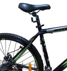 Bicicleta hibrida 700c de munte si oras cadru 18 inch aluminiu 21 viteze shimano frane pe disc