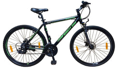Bicicleta hibrida 700c de munte si oras cadru 18 inch aluminiu 21 viteze shimano frane pe disc