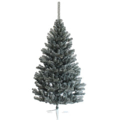 Brad artificial imperial grey argintiu decor craciun inaltime 180 cm aspect natural