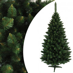 Brad de craciun artificial Pin Himalaya 180 cm cu aspect real de conifer suport inclus