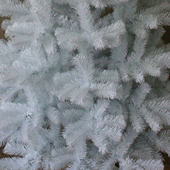 Brad de Craciun Artificial White Pin decor Craciun 150 cm cu suport