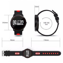 Bratara Smart Bluetooth Monitorizare Cardiaca Calorii Pedometru notificari Sovogue - Rosu