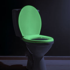 Capac de wc fosforescent soft close lumineaza verde in intuneric