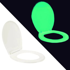 Capac de wc fosforescent soft close lumineaza verde in intuneric