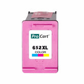 Cartus compatibil hp 652xl tricolor de capacitate mare procart