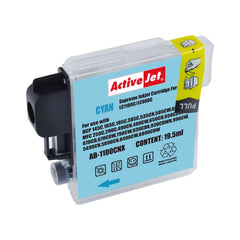Cartus compatibil lc1100 lc980 cyan pentru brother premium activejet garantie 5 ani
