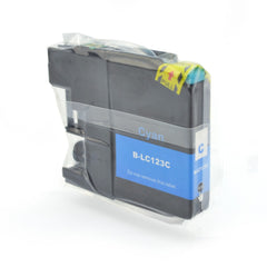 Cartus compatibil lc123c cyan pentru brother