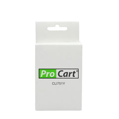 Cartus compatibil pentru canon cli-571xl yellow 11 ml procart capacitate mare
