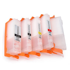 Cartuse reincarcabile pentru Canon PGI-570PBK, CLI-571C, CLI-571M, CLI-571Y, CLI-571BK