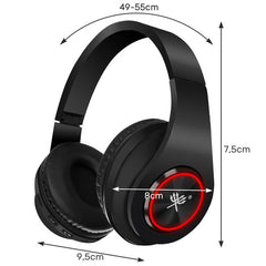 Casti Bluetooth cu rgb DUNMOON si microfon incorporat