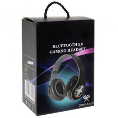 Casti Bluetooth cu rgb DUNMOON si microfon incorporat