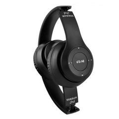 Casti Bluetooth negre cu Microfon si Radio