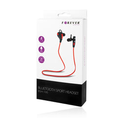 Casti cu microfon in-ear Bluetooth 3.0 Forever Bsh culoare Rosu