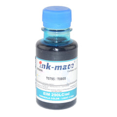 Cerneala foto refill light cyan (albastru deschis) pentru imprimante epson cantitate 100 ml