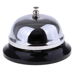 Clopotel sonerie pentru receptie hotel bar pensiune otel ino-idabil diametru 5.5 cm