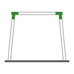 Coltar universal din otel pentru leagane KBT