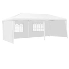 Cort gradina 3-6 m cadru din otel pavilion impermeabil ferestre laterale