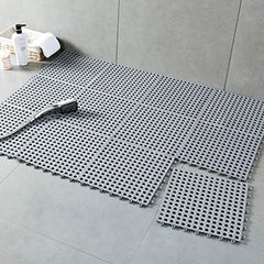 Covor Antiderapant pentru baie tip Puzzle 30-30 cm set 10 bucati