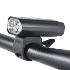Far led 5w pentru bicicleta reincarcabil usb 1050 mah 8 moduri iluminare carcasa aluminiu
