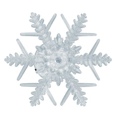 Figurina Fulg de Nea Led multicolor Decor fereastra 10 cm Home