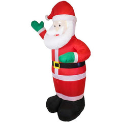 Figurina Mos Craciun Gonflabil 180 cm iluminat Led pentru Interior si Exterior Procart