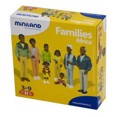 Figurine familie africana Miniland