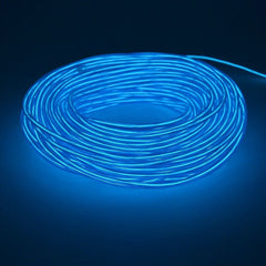 Fir electroluminescent neon flexibil el wire 23 mm albastru