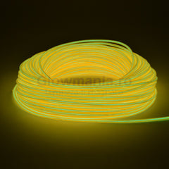Fir electroluminescent neon flexibil el wire 5 mm culoare galben