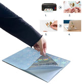 Folie printabila inkjet snowflake sticker a4 20 coli