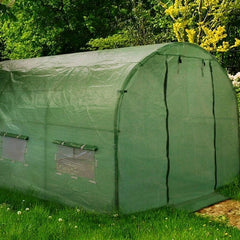 Folie protectie pentru solar 4x2.5x2 m 8 ferestre cu plase anti-insecte pe 140gmp verde
