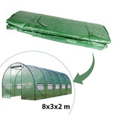 Folie protectie pentru solar de gradina 8x3x2m 10 ferestre pe 140gmp filtru protectie uv