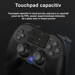 Gamepad Bluetooth cu Touchpad Reincarcabil USB difuzor vibratii jack 3.5 mm ipega