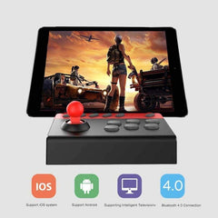 Gamepad Bluetooth Retro Arcade Turbo Joystick Stand Telefon Tableta Android ios