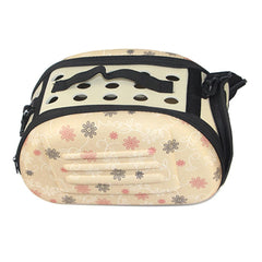 Geanta de Transport pentru Caine sau Pisica culoare Beige AG644T