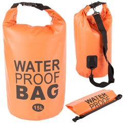 Geanta rucsac impermeabila 20L Kayak pentru drumetii Orange