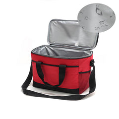 Geanta Termoizolanta pentru Picnic sau Plaja capacitate 16l Rosie